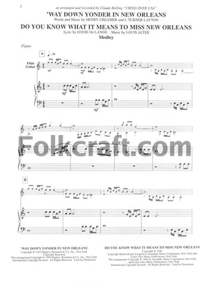 Claude Bolling  Crossover U.S.A.  Way Down Yonder In New Orleans/Do You Know What It Means...: Set Of Parts