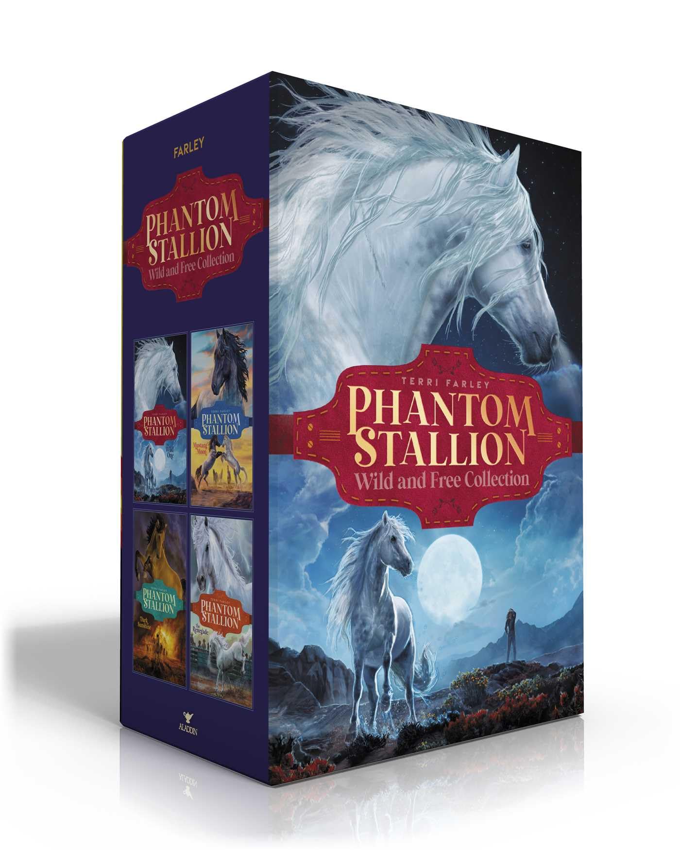 Phantom Stallion Wild and Free Collection (Boxed Set): The Wild One; Mustang Moon; Dark Sunshine; The Renegade,New