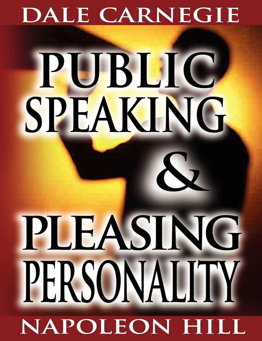 Public Speaking by Dale Carnegie (the author of How to Win Friends & Influence People) & Pleasing Personality by Napoleon Hill (,Used