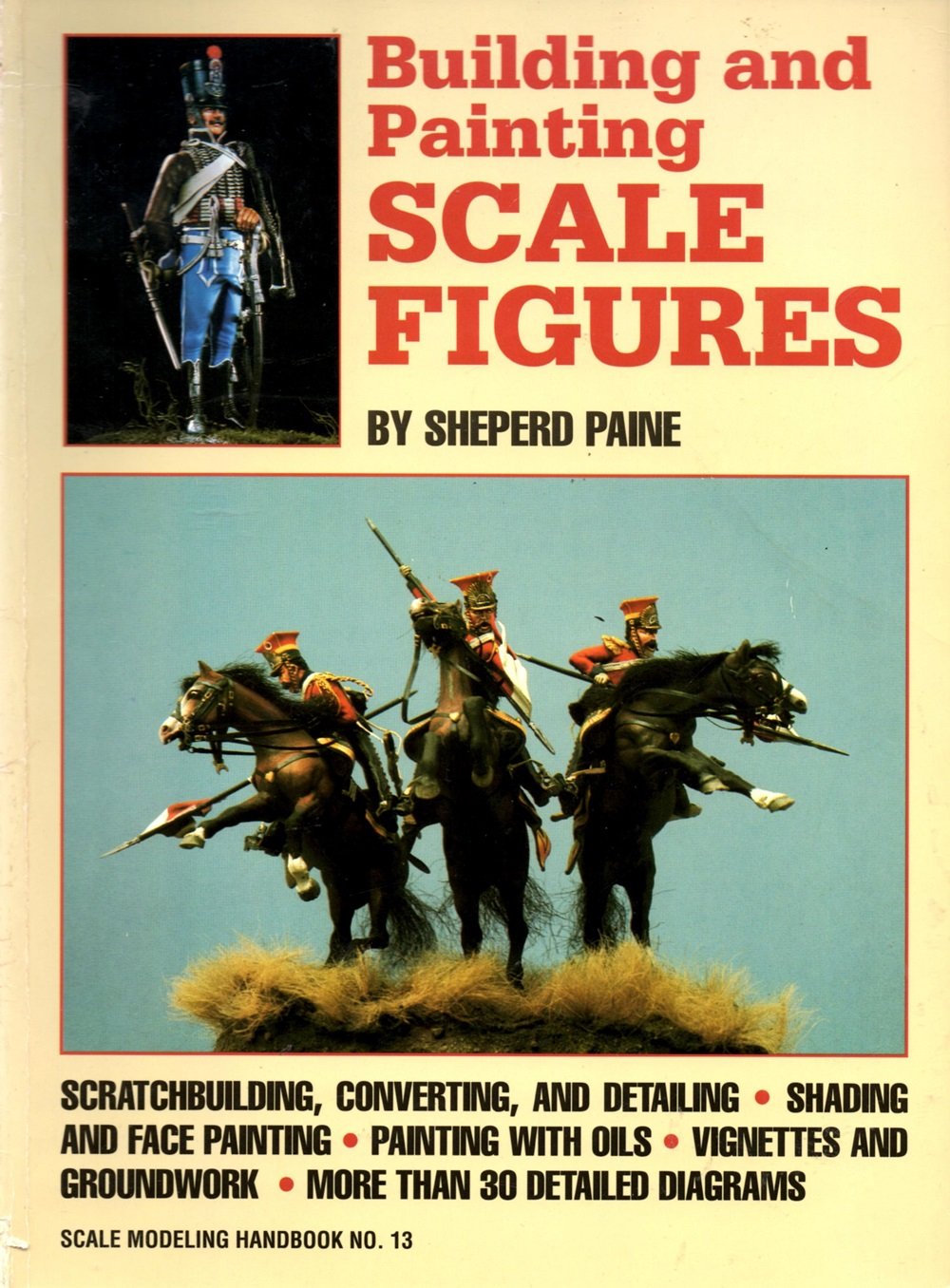Building and Painting Scale Figures (Scale Modeling Handbook, 13),Used