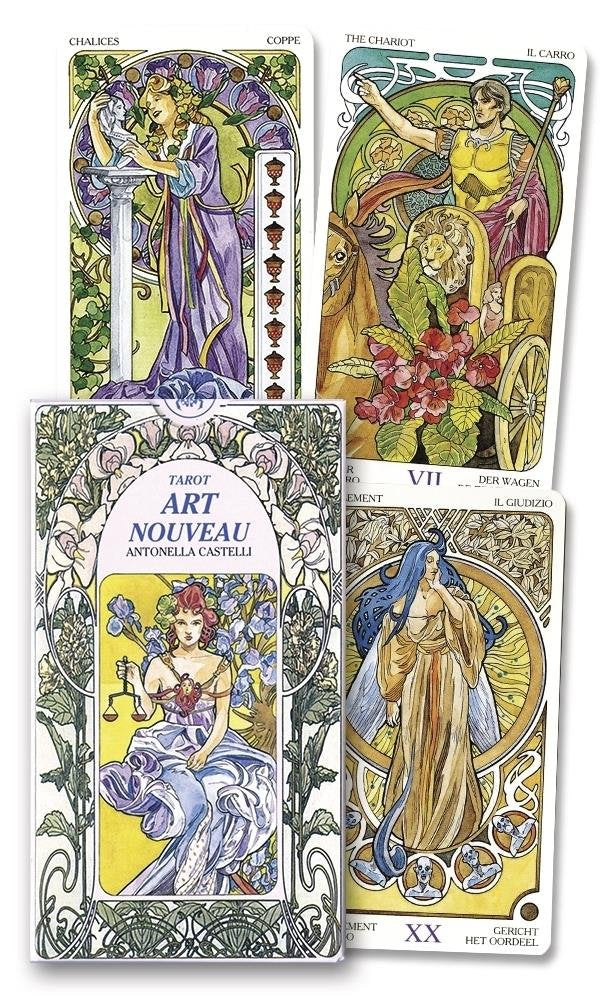 Tarot Art Nouveau (English and Spanish Edition),New