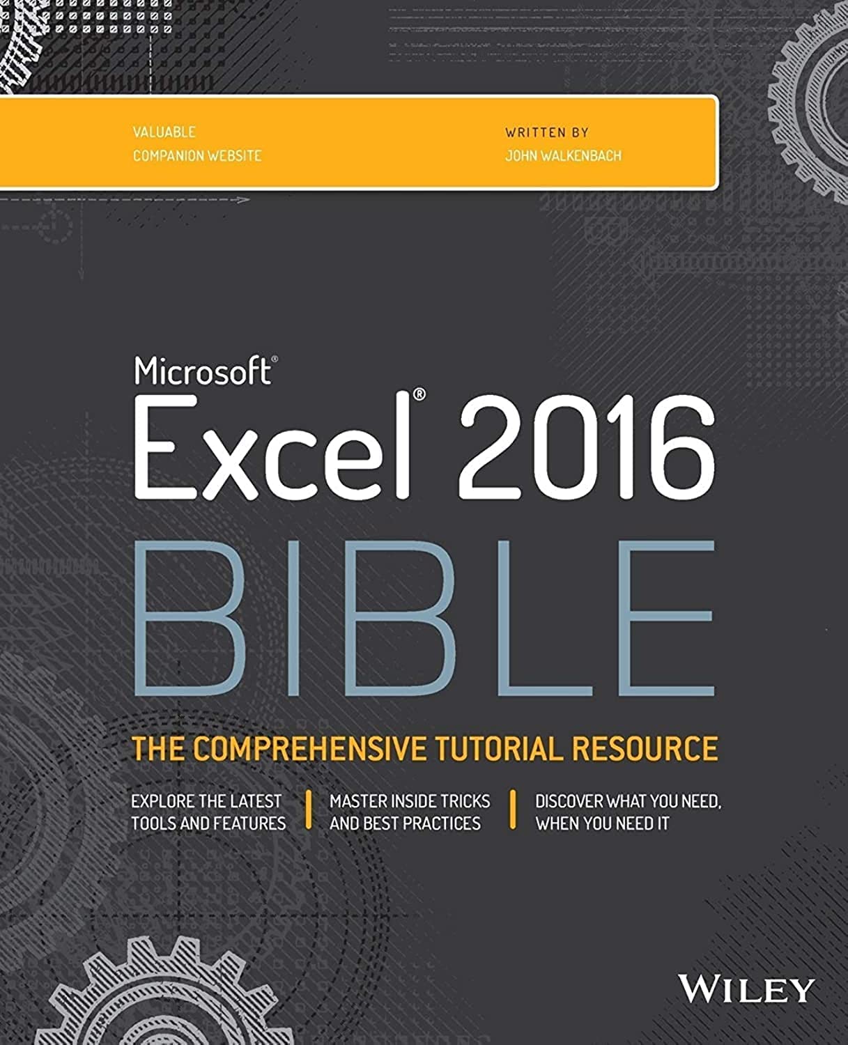Excel 2016 Bible,Used