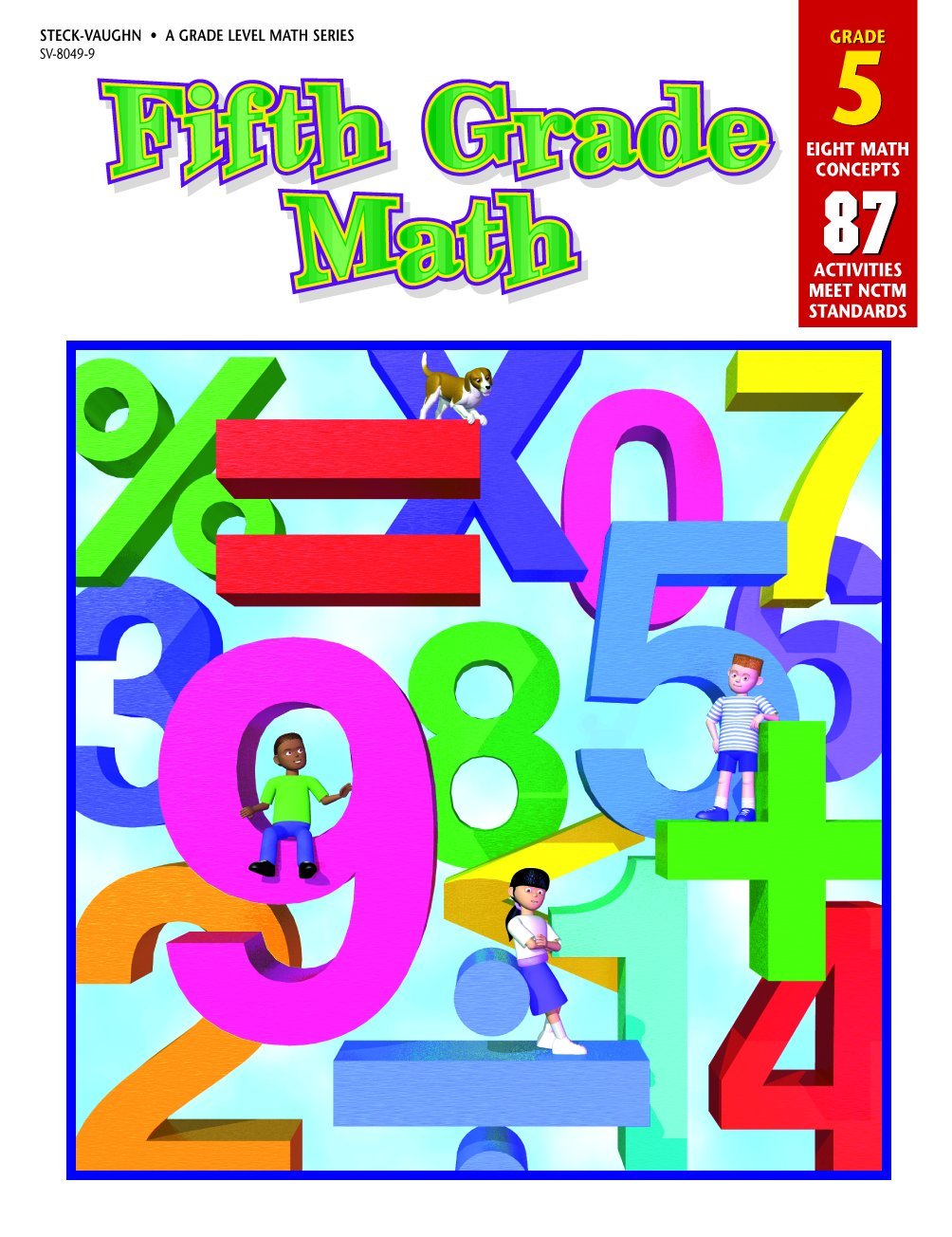 Grade Level Math: Reproducible Grade 5,Used