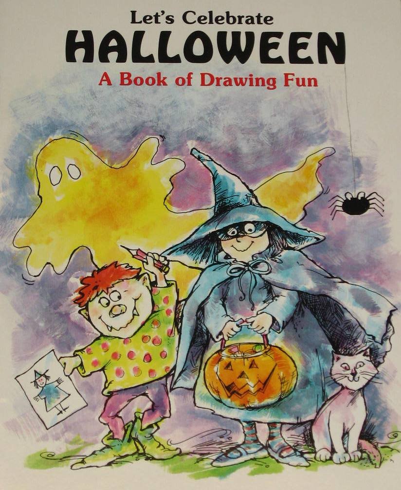 Let's Celebrate Halloween: A Book of Drawing Fun,Used