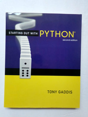 Starting Out with Python (2nd Edition) (Gaddis Series),New