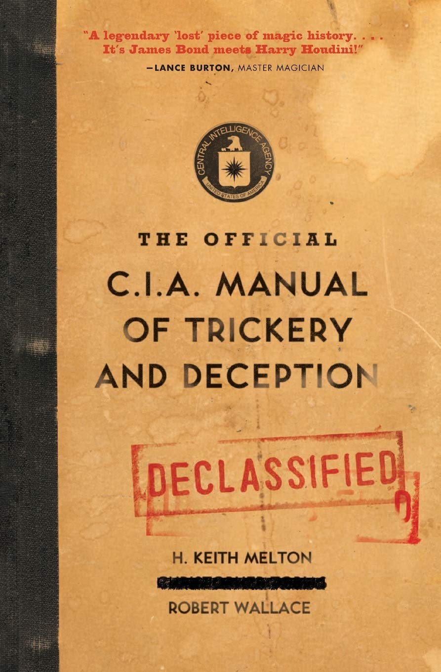 The Official Cia Manual Of Trickery And Deception