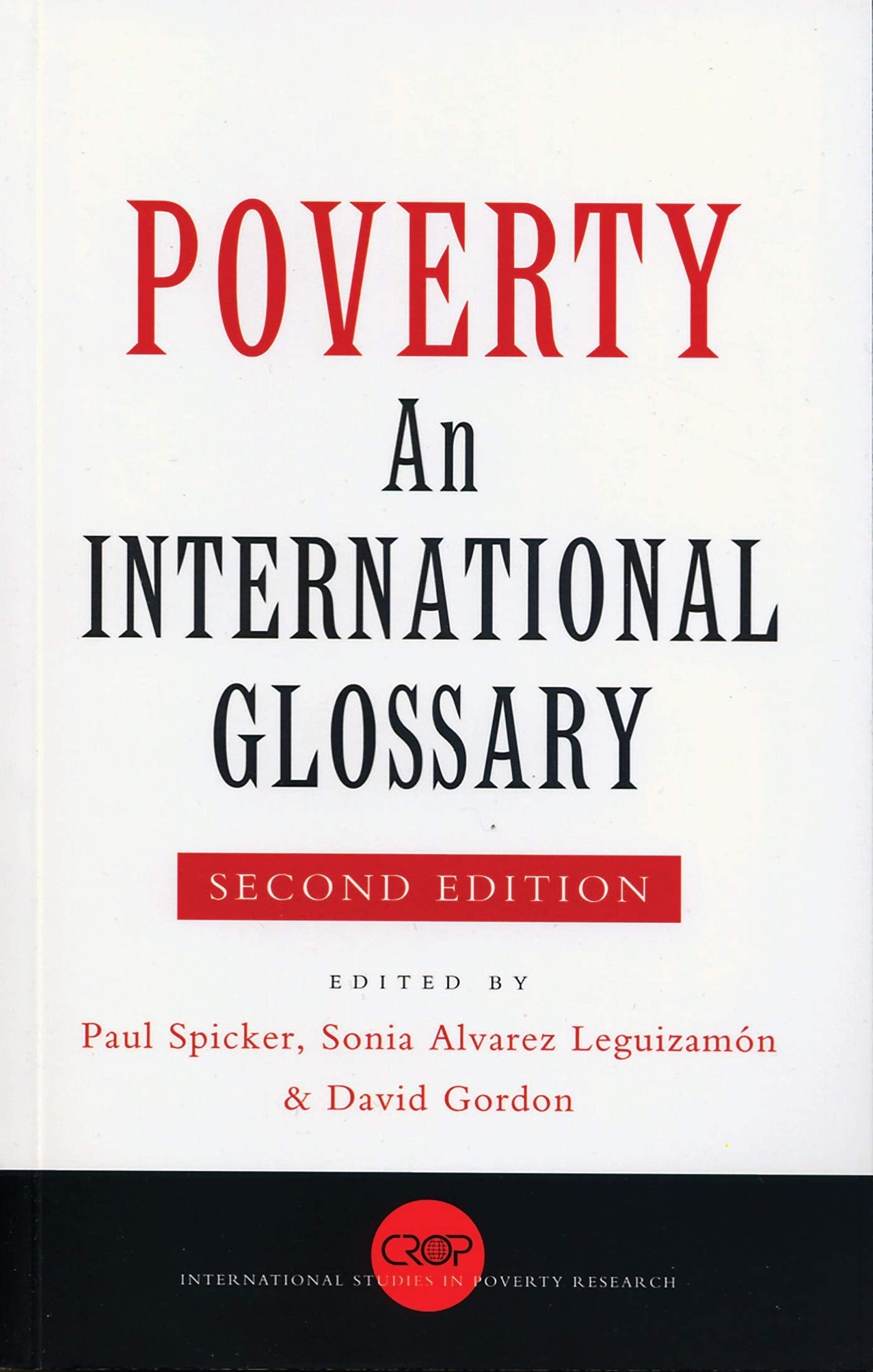 Poverty: An International Glossary (International Studies in Poverty Research),Used