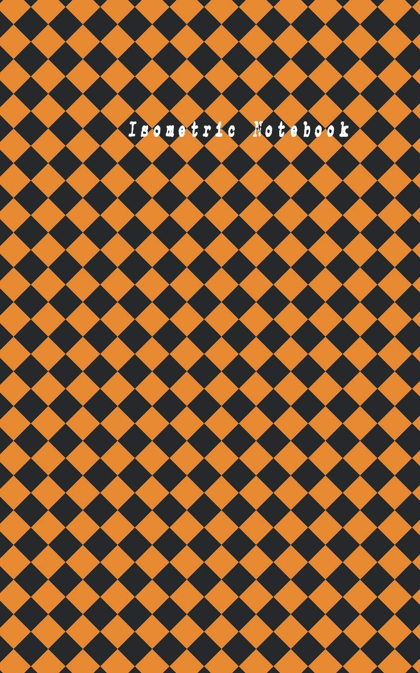 Isometric Notebook: Grid Graph Paper Drawing 3D Triangular Paper, 0.28 Inch Equilateral Triangle (5 x 8, 100 Pages) Planning 3D ,Used