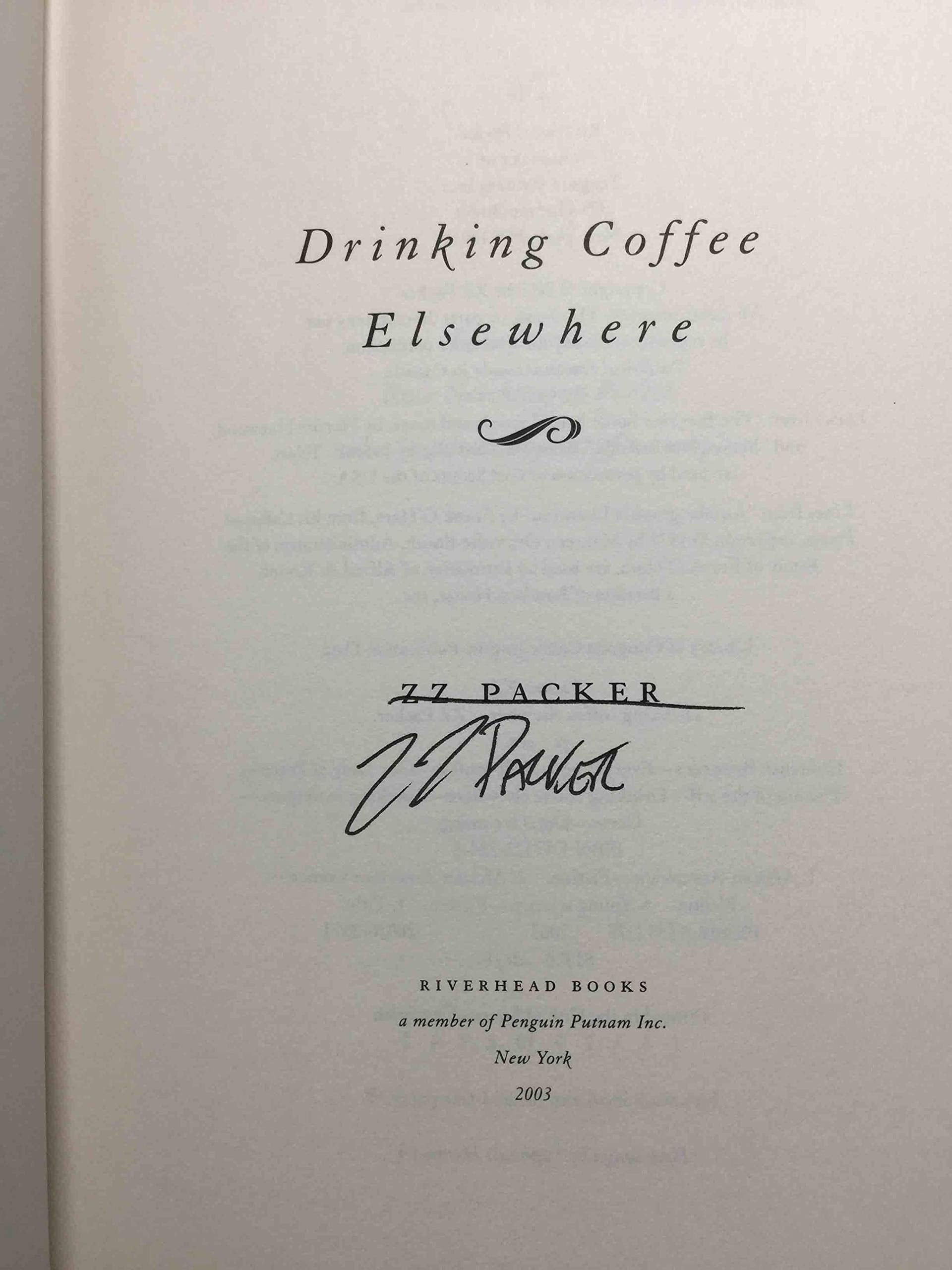 Drinking Coffee Elsewhere,Used