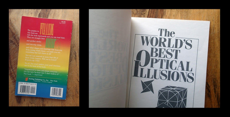 The World's Best Optical Illusions (English and German Edition),Used