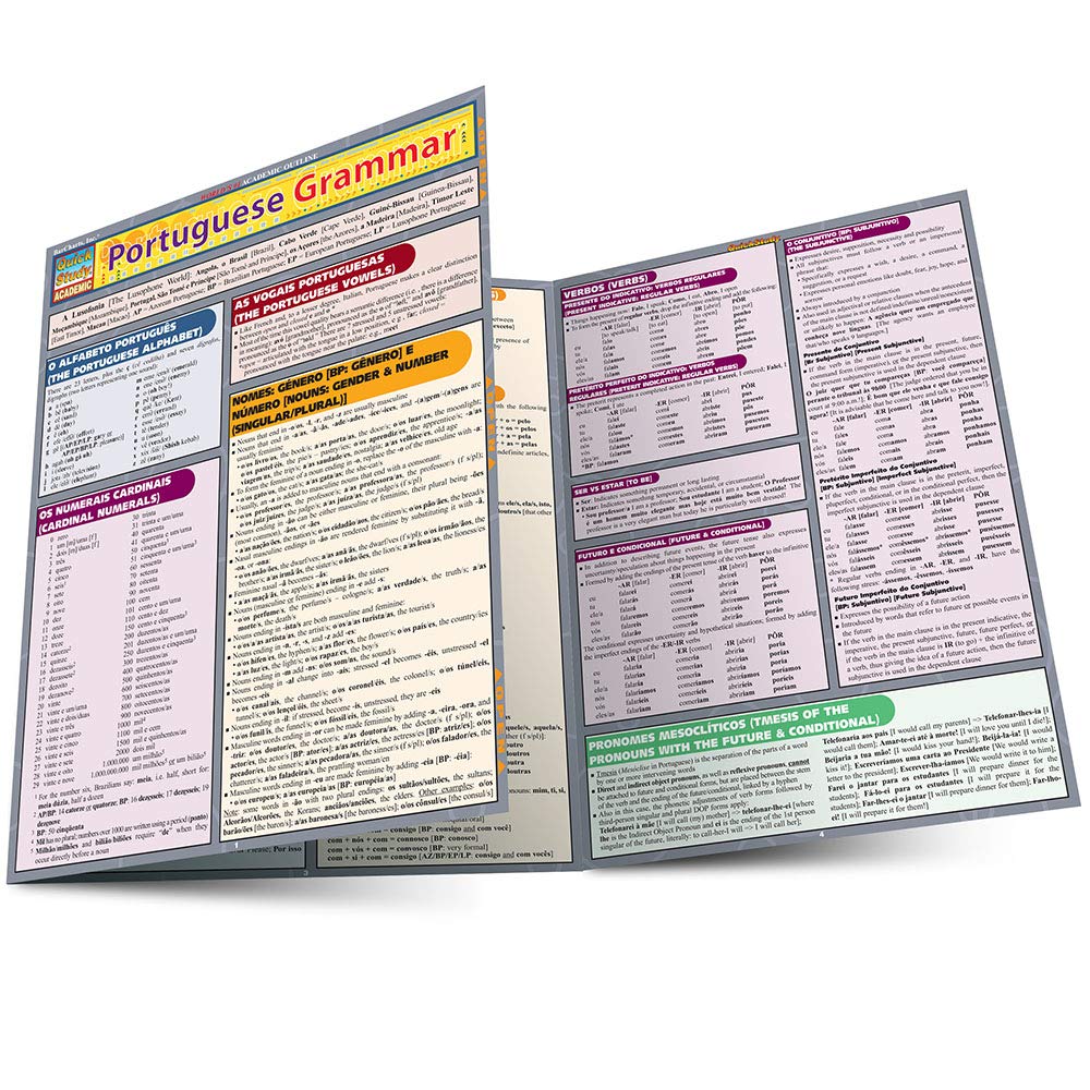 Portuguese Grammar (Quick Study Acdemic),Used