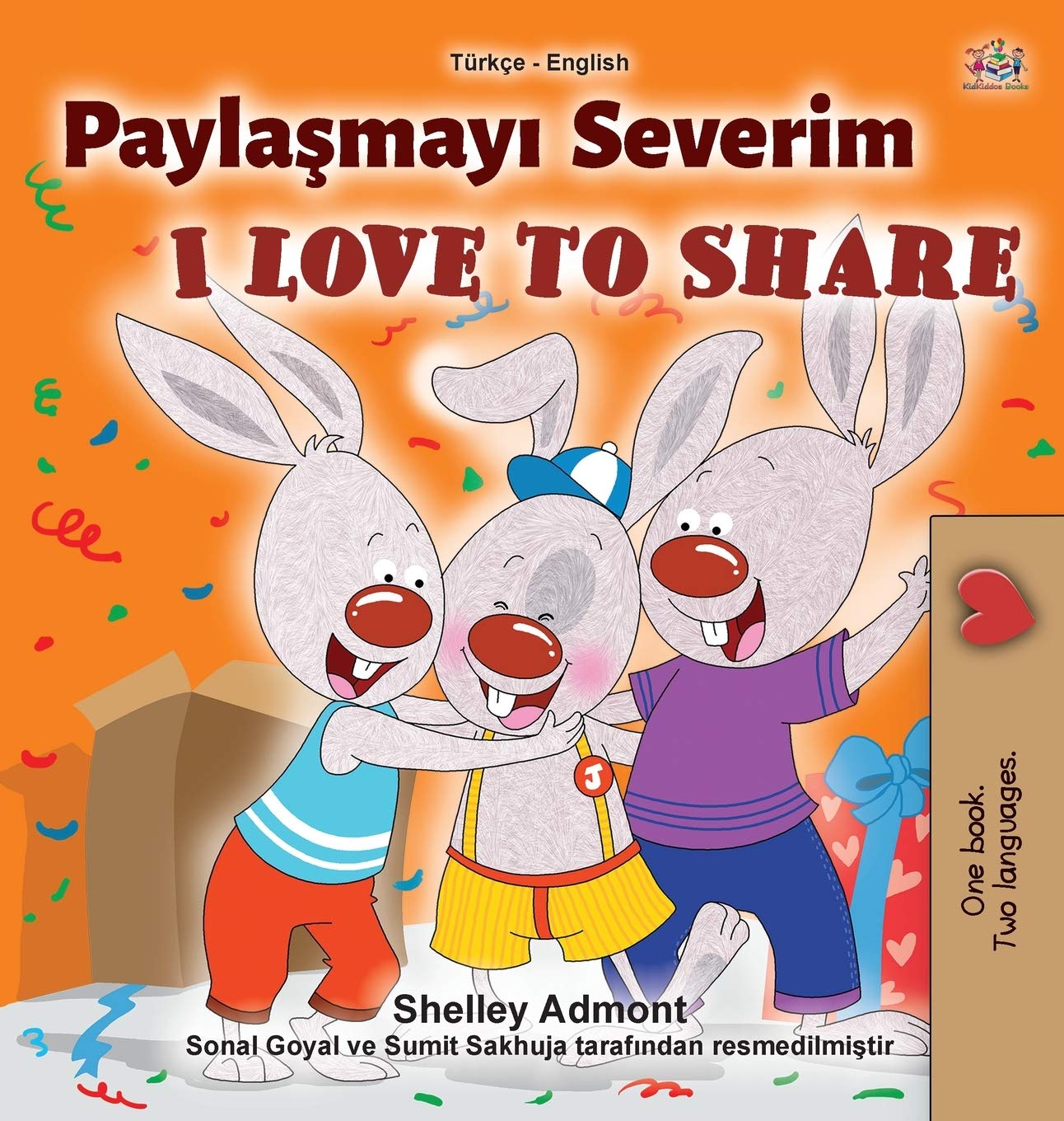 I Love to Share (Turkish English Bilingual Book for Children) (Turkish English Bilingual Collection) (Turkish Edition),Used