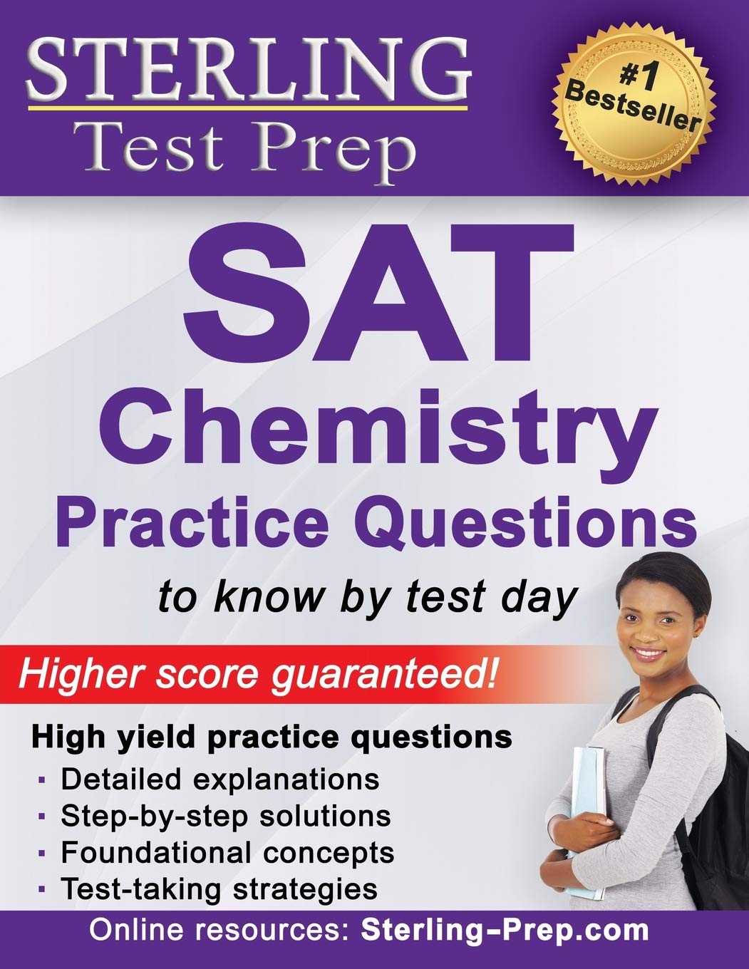 Sterling Test Prep SAT Chemistry Practice Questions: High Yield SAT Chemistry Questions with Detailed Explanations,Used