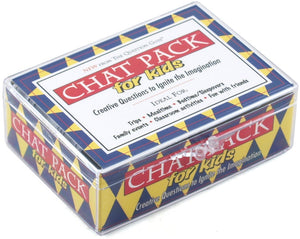 Chat Pack For Kids: Creative Questions To Ignite The Imagination: Trips, Mealtime, Bedtime/Sleepovers, Family Events, Classroom