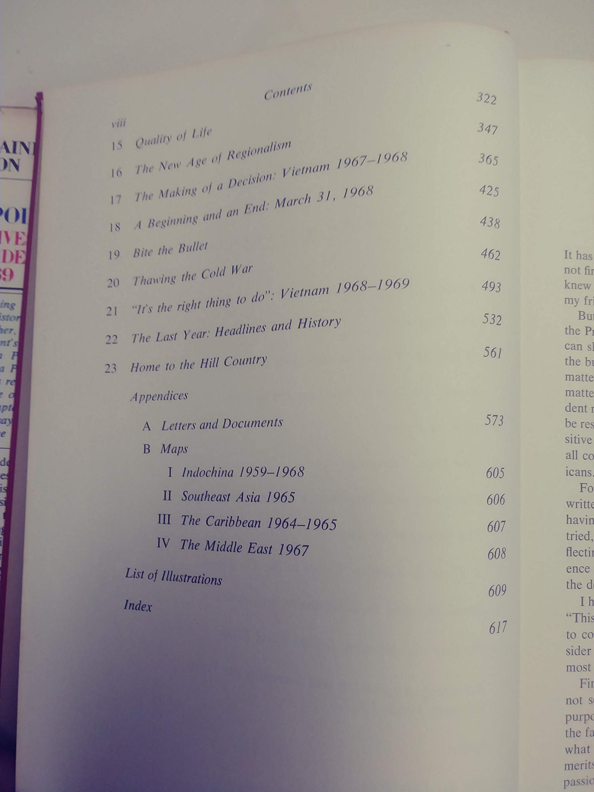 The Vantage Point: Perspectives of the Presidency, 19631969,New