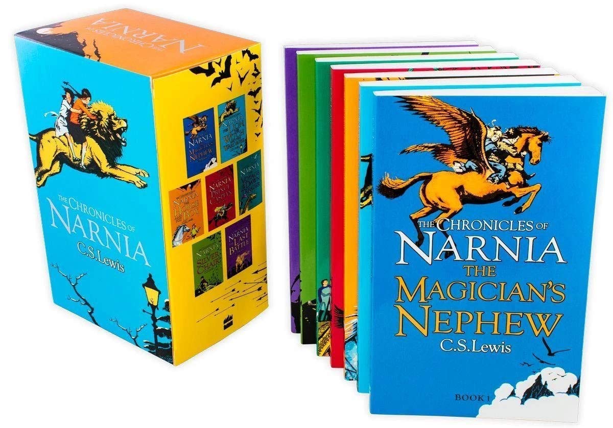 Chronicles Of Narnia Complete 7 Book Box Set,New