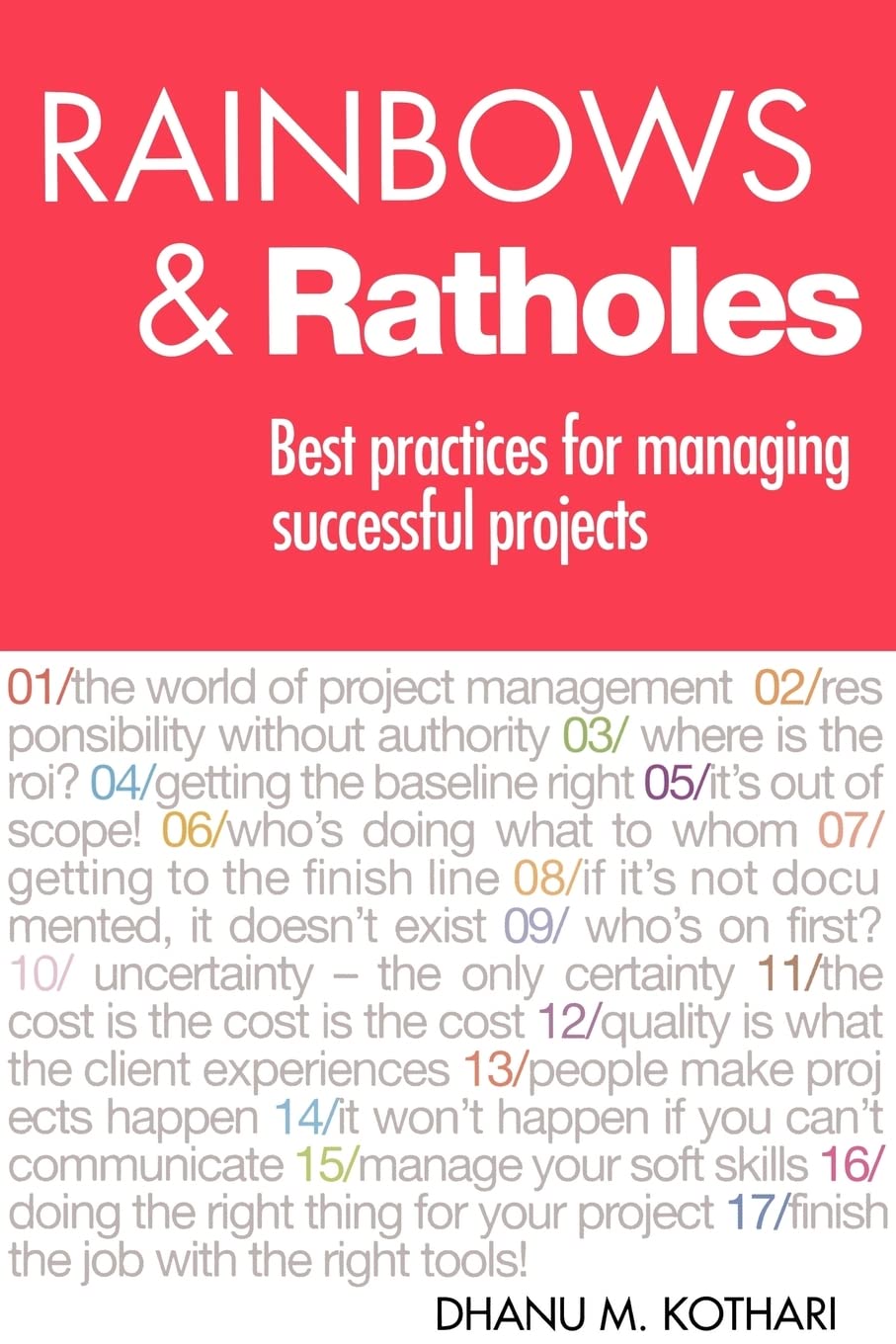 Rainbows & Ratholes: Best practices for managing successful projects,Used