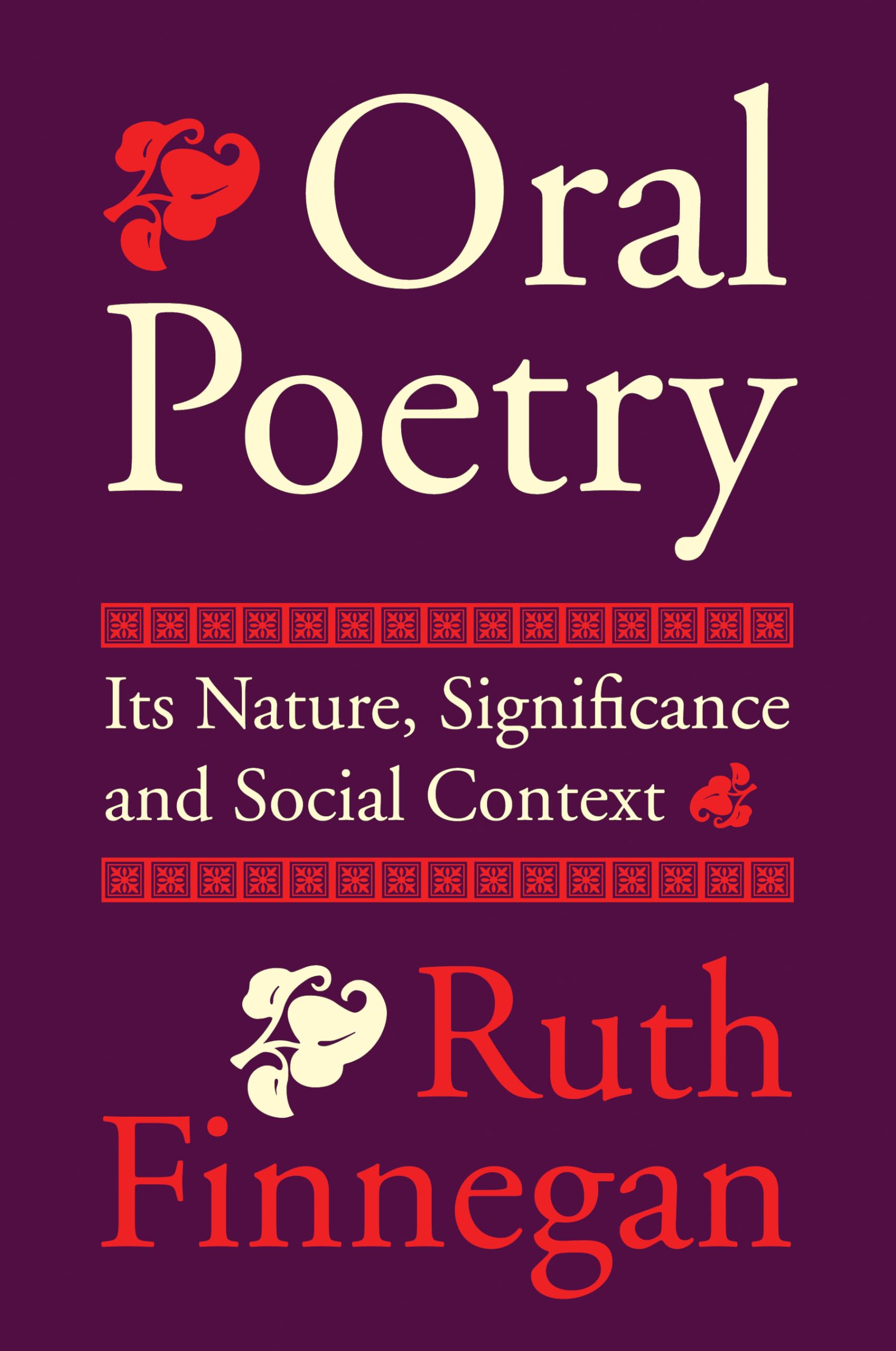 Oral Poetry,New