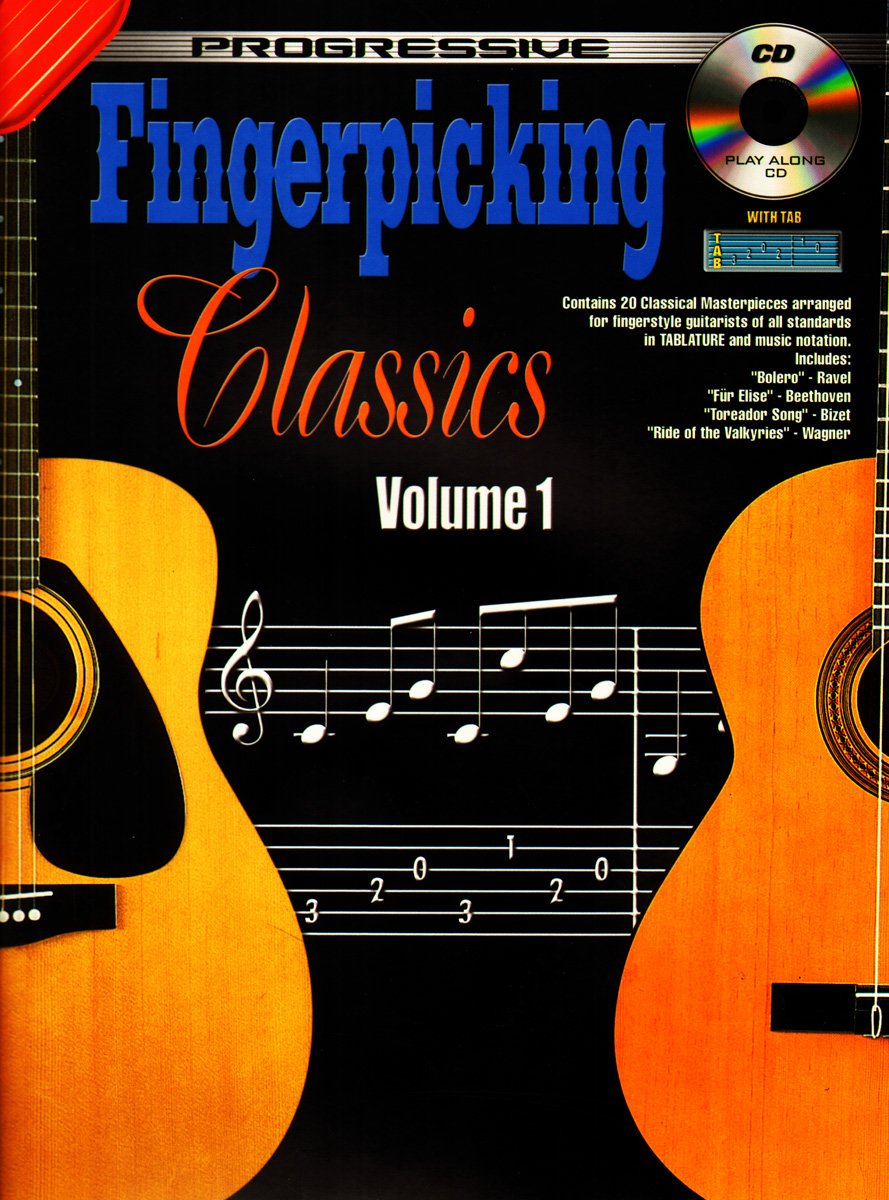 CP72649  Progressive Fingerpicking Classics Volume 1 (Book 1),Used
