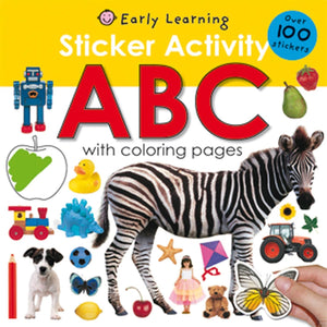 Sticker Activity ABC: Over 100 Stickers with Coloring Pages (Sticker Activity Fun),Used