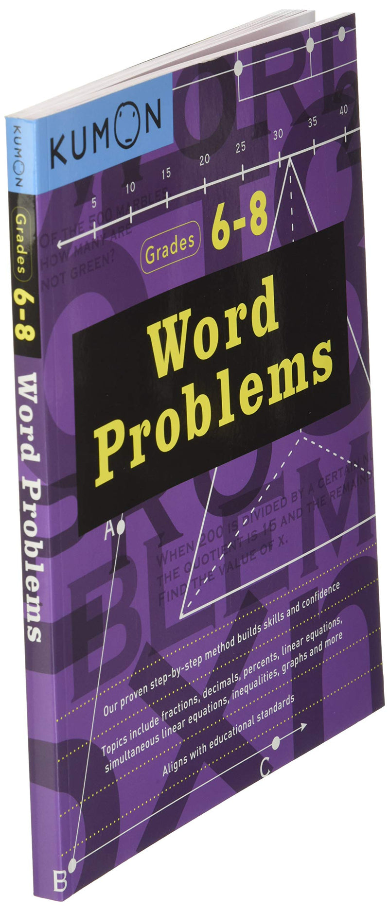 Kumon Word ProblemsGrades 68 (Kumon Middle School Math Workbooks) (Kumon Math Workbooks),New