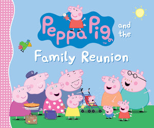 Candlewick Entertainment Peppa Pig Family Reunion Book - Perfect for Toddlers Ages 2-5 - Sky Blue Cover
