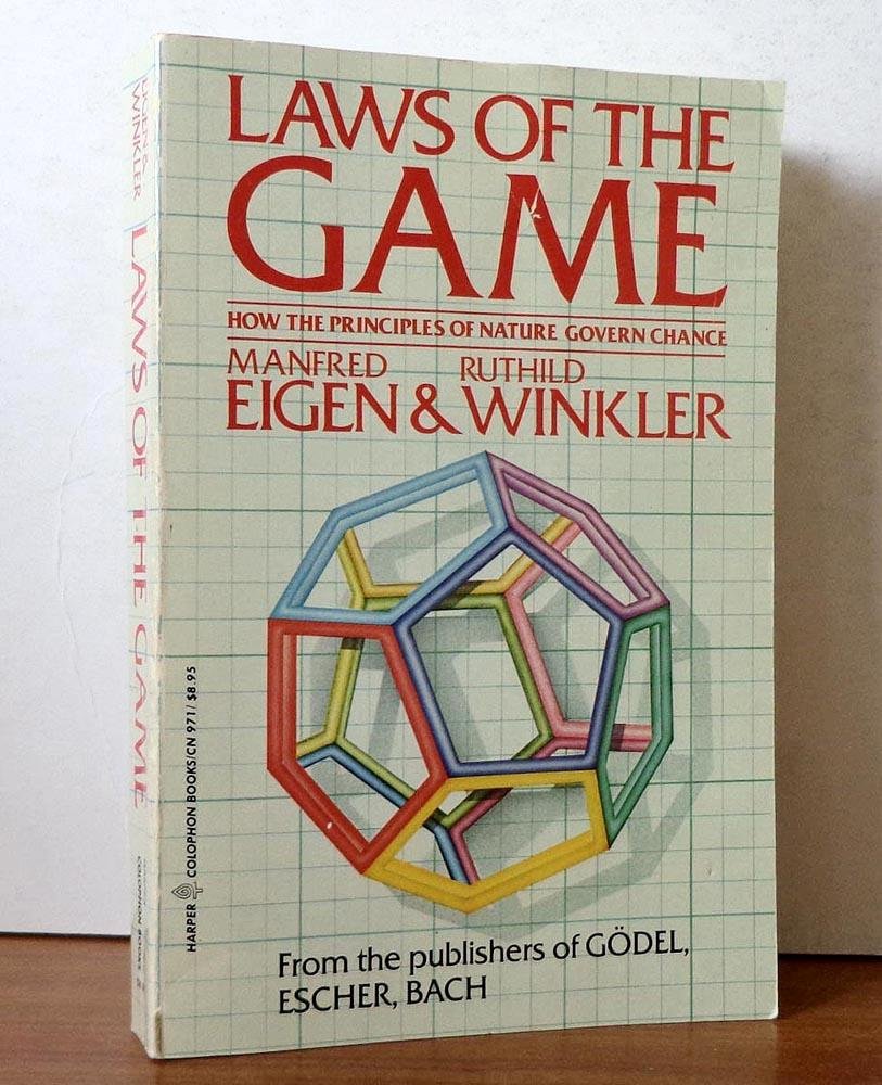 Laws Of The Game: How The Principles Of Nature Govern Chance (Harper Colophon Books)-new