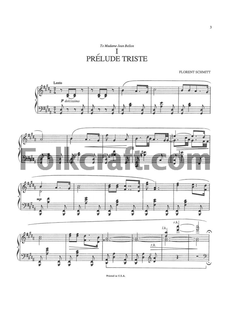 Three Preludes (Kalmus Edition),Used