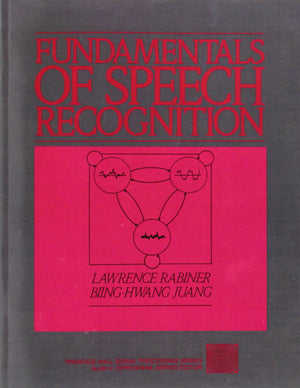 Fundamentals Of Speech Recognition,Used