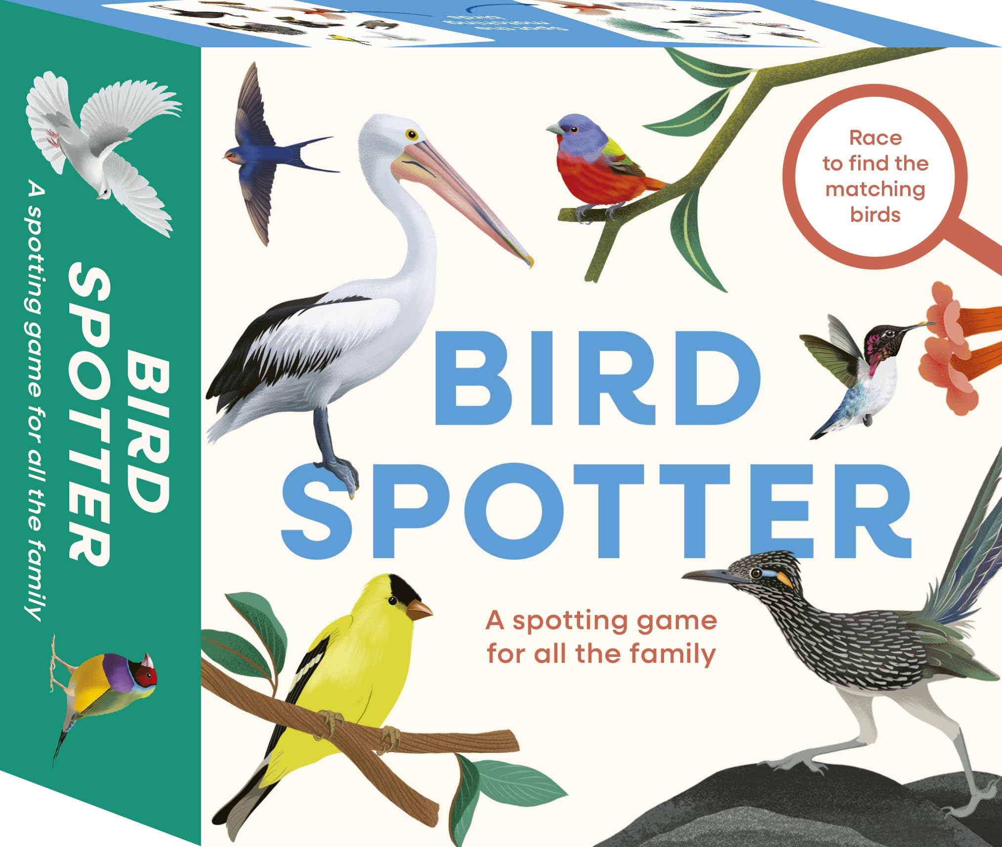 Bird Spotter: Race to be first to find the matching birds  A spotting game for all the family