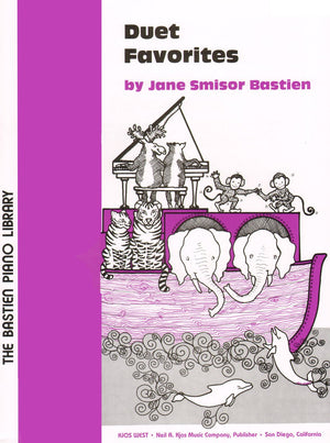 WP60  Bastien Piano Library  Duet Favorites  Level 1,Used