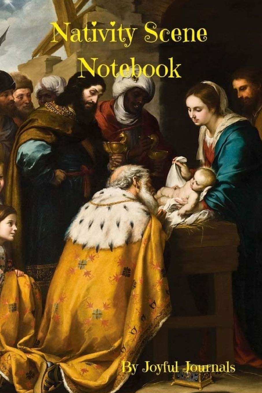 Nativity Scene Notebook,Used