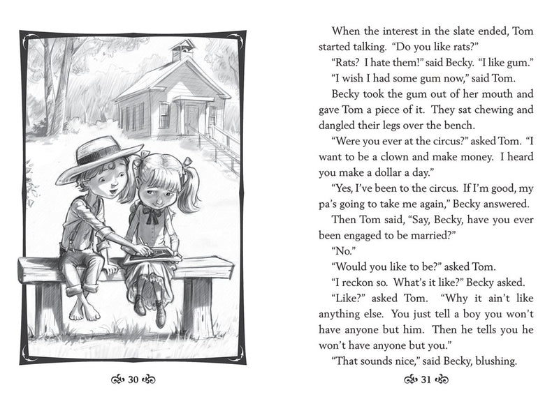 Adventures of Tom Sawyer (Calico Illustrated Classics),Used