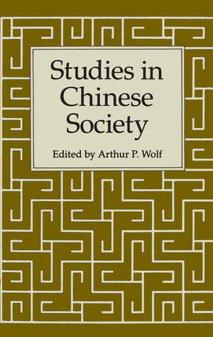 Studies In Chinese Society,Used