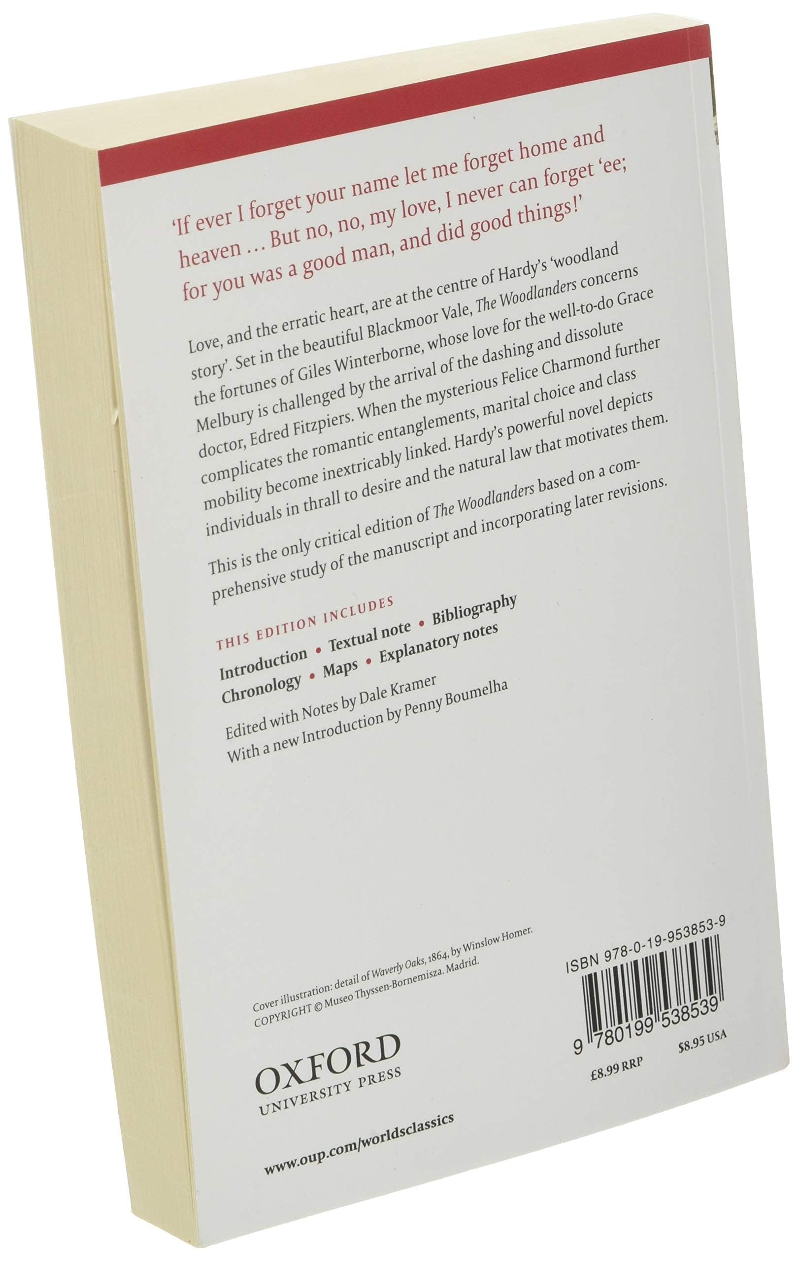 The Woodlanders (Oxford World'S Classics)-new