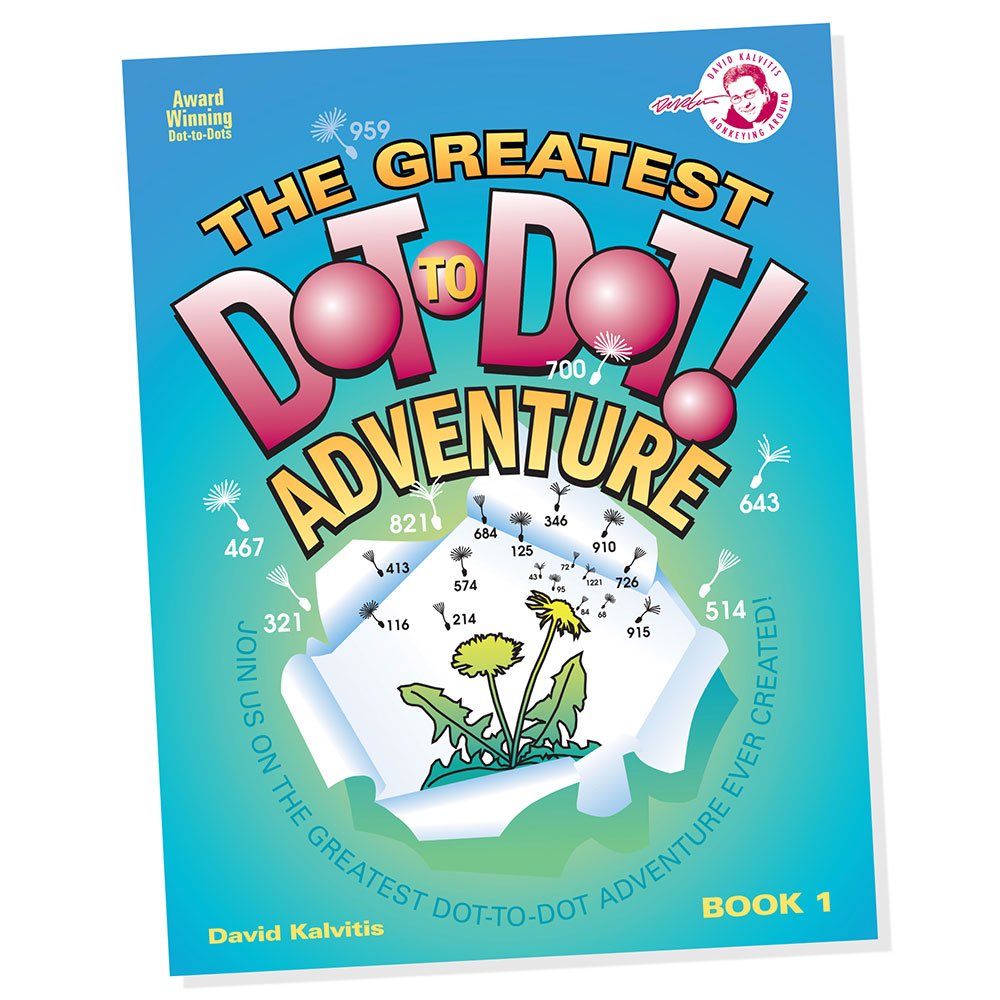 Greatest Dottodot Adventure (Book 1)  Activity Book  4 Page Foldout Inside