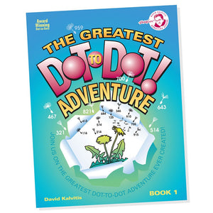 Greatest Dottodot Adventure (Book 1)  Activity Book  4 Page Foldout Inside