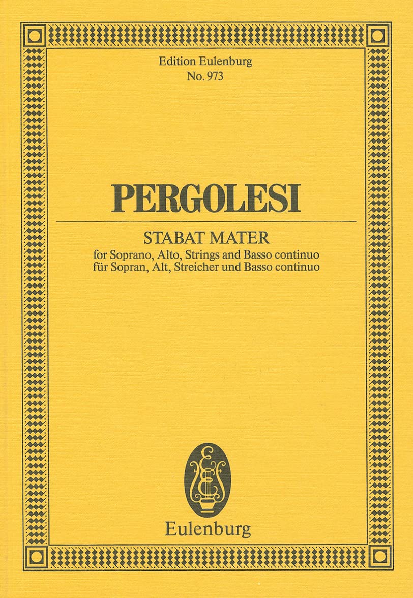 Stabat Mater: Score (Edition Eulenburg),Used