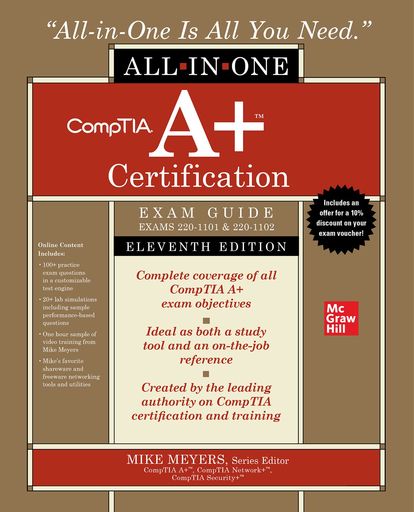 Comptia A+ Certification Allinone Exam Guide, Eleventh Edition (Exams 2201101 & 2201102)