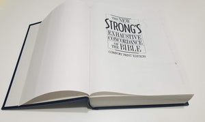 The New Strong's Exhaustive Concordance Of The Bible Comfort Print Edition,New
