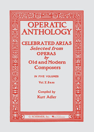 Operatic Anthology  Volume 5: Bass And Piano