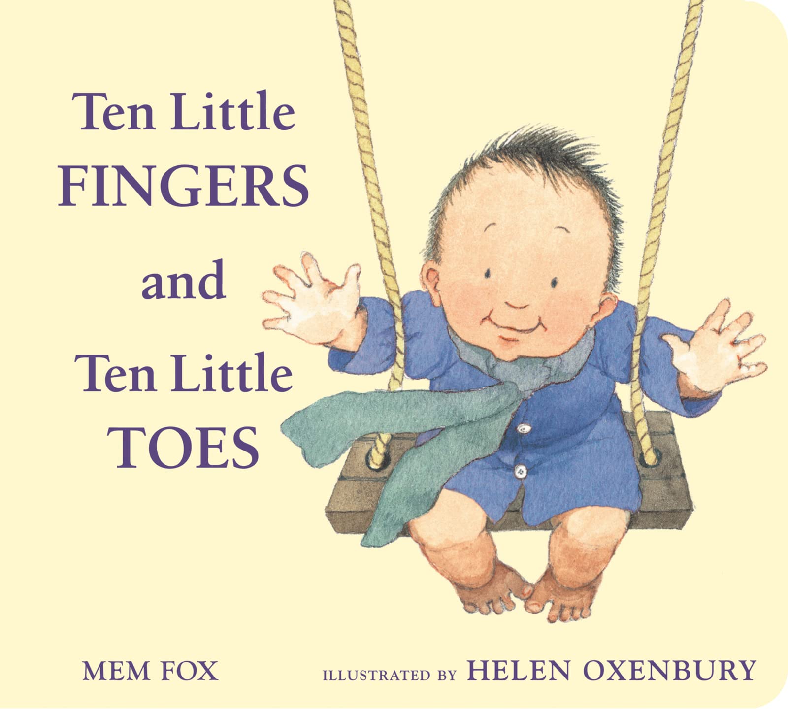 Ten Little Fingers and Ten Little Toes Padded Board Book,Used