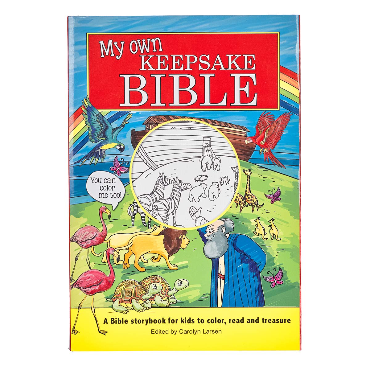 My Own Keepsake Bible: A Kids Bible Storybook to Color,Used