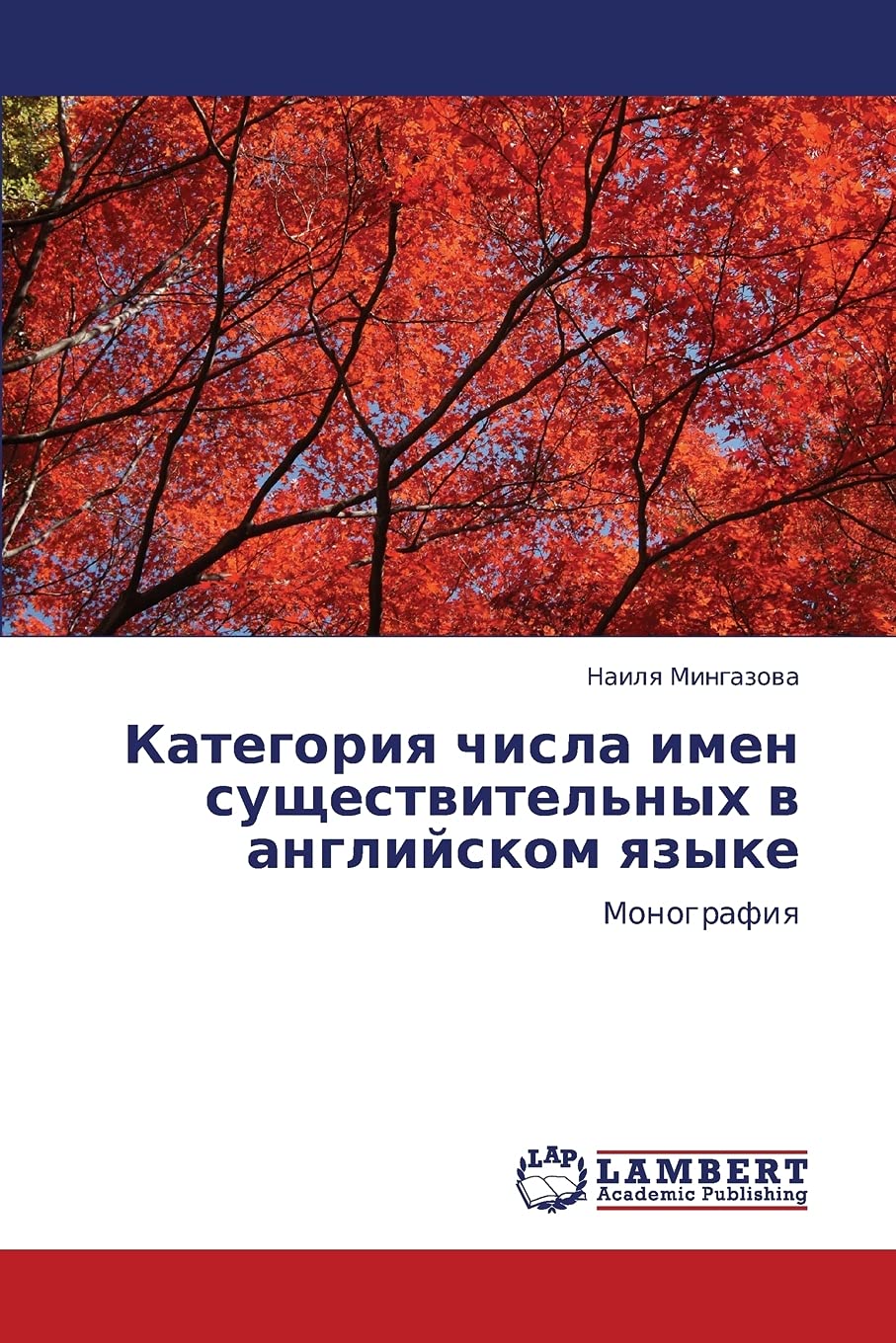 Kategoriya chisla imen sushchestvitel'nykh v angliyskom yazyke: Monografiya (Russian Edition),Used
