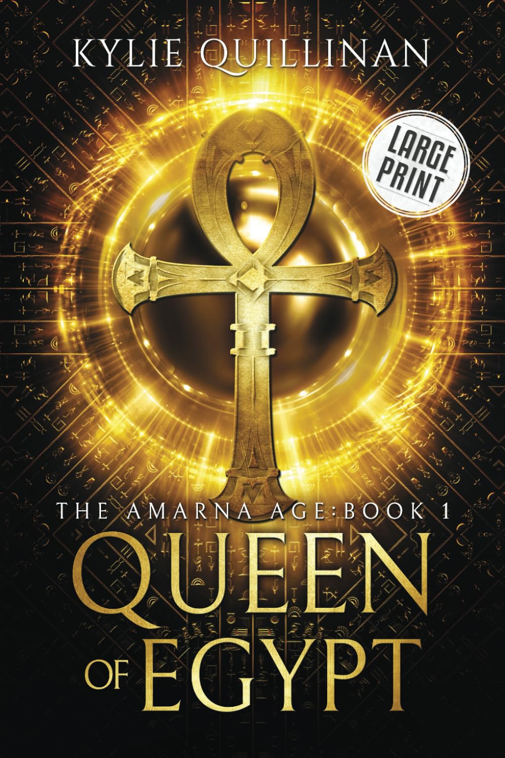 Queen of Egypt (Large Print Version) (The Amarna Age (Large Print Versions)),Used