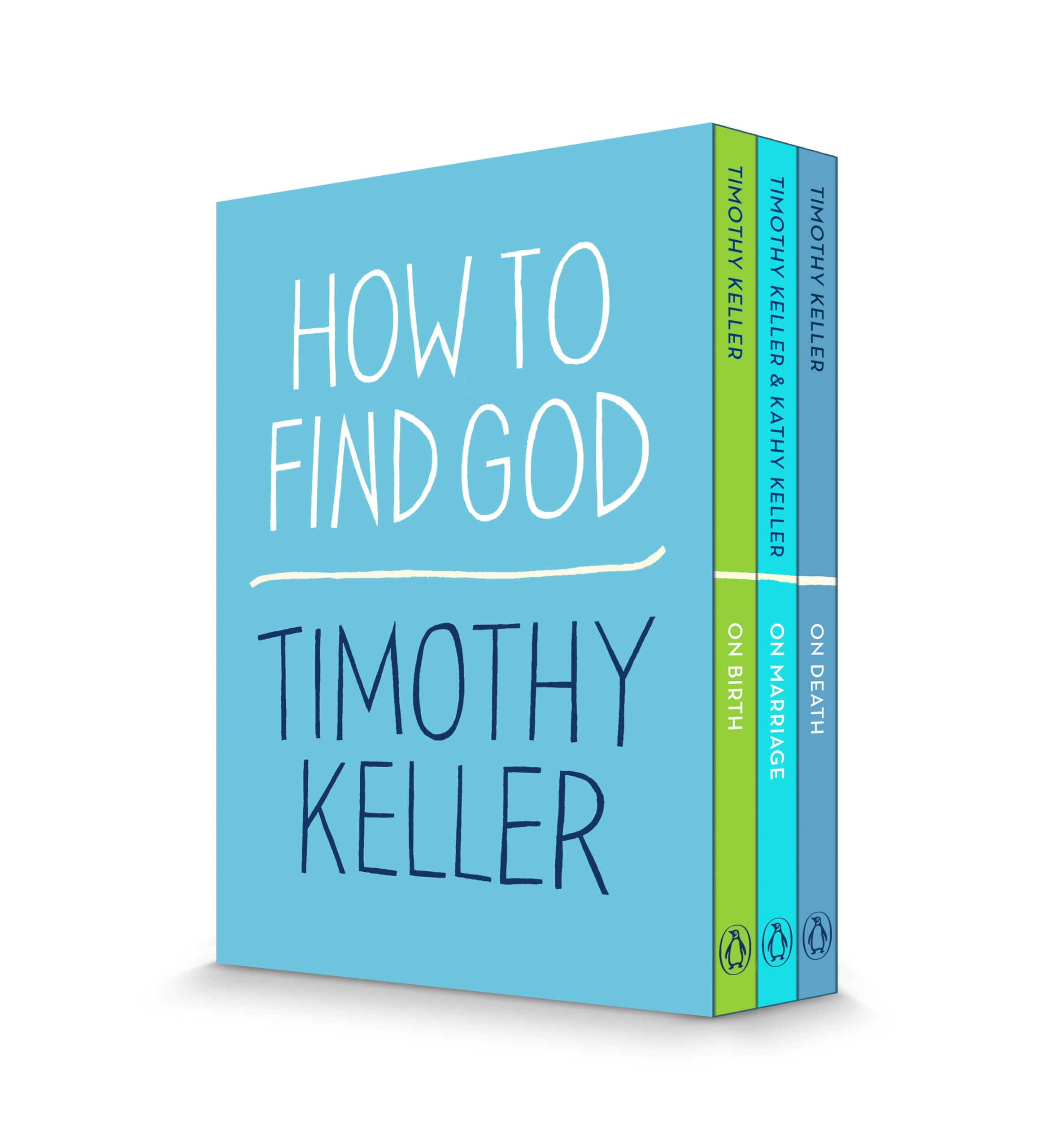How To Find God 3Book Boxed Set: On Birth; On Marriage; On Death,New