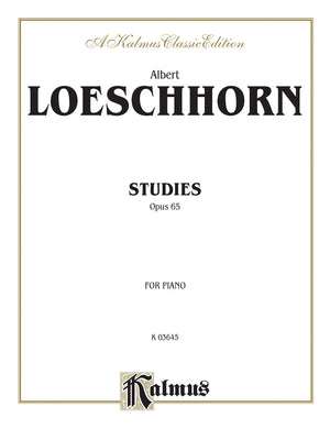 Loeschorn Studies, Op. 65 for Piano (Kalmus Edition),Used