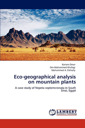 Ecogeographical analysis on mountain plants: A case study of Nepeta septemcrenata in South Sinai, Egypt,Used