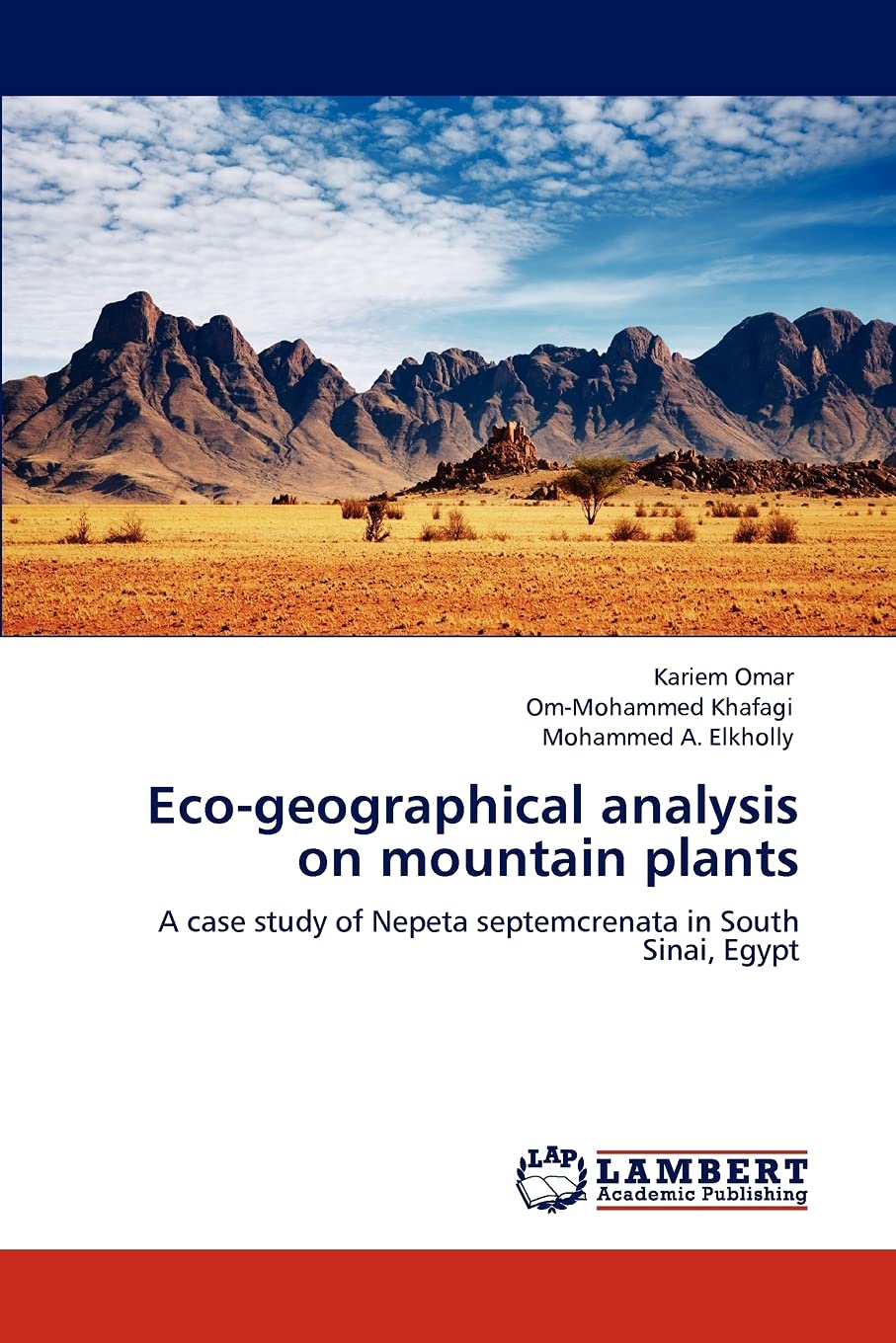 Ecogeographical analysis on mountain plants: A case study of Nepeta septemcrenata in South Sinai, Egypt,Used