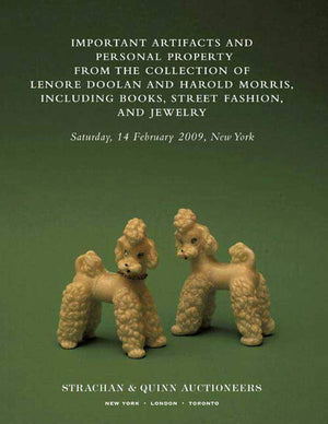 Important Artifacts And Personal Property From The Collection Of Lenore Doolan And Harold Morris, Including Books, Street Fashio